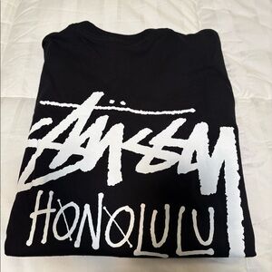 brand new stussy white tee
